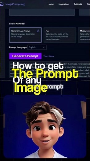 How to Get the prompt used to Generate any image