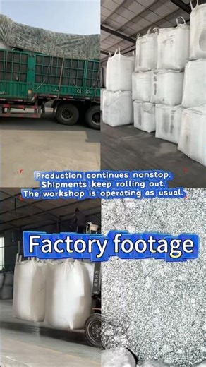 Real factory production showcase of our aluminium paste for AAC blocks. #aluminumpaste #aacblocks