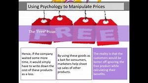 How to Use Psychology to Manipulate Prices