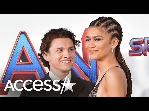 Tom Holland & Zendaya Look Cute Together At 'Spider-Man' Premiere