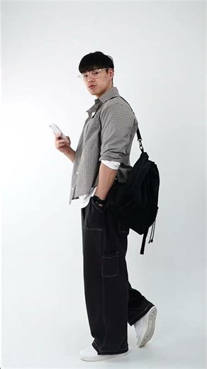 ONL 스티치 벌룬 와이드 팬츠