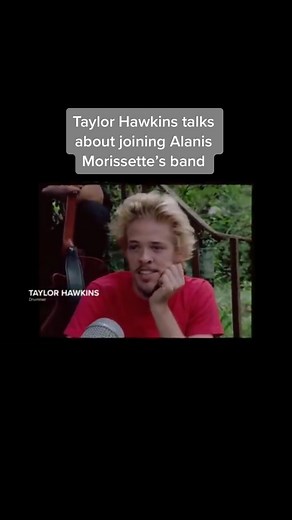 Remember Taylor Hawkins on the one-year anniversary of the legendary drummer's death. (Credit: Jagged on HBO) #TaylorHawkins #FooFighters #AlanisMorissette
