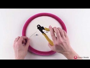 How to Use the 2.25mm 1-Step Looper Pliers Tutorial | Fusion Beads
