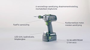 De accu-klopboormachine PDC 18/4 met 18 volt en vier versnellingen biedt de optimale combinatie in snelheid en kracht. Snel en krachtig voor het boren en schroeven, of het nu om hout of metaal gaat. En met inschakelbare klopfunctie voor het boren in metselwerk. https://www.festool.nl/@574701 | Festool