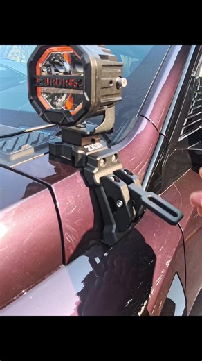 A-pillar bracket, non-destructive installation #Modification #accessories #bracket #viral #silverado