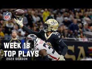 Top Plays from Week 18 | NFL 2023 Highlights