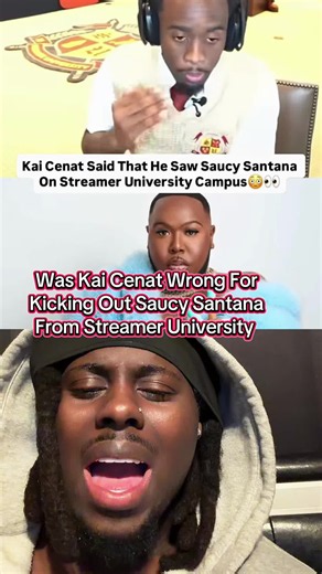 Kai Cenat remove saucy Santana from streamer University after sneaking in #Trending #streameruniversity #kaicenat