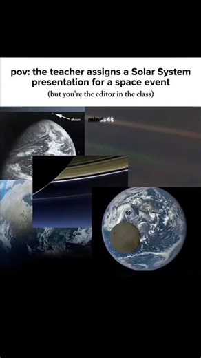 just a normal school presentation about Solar System... or maybe not #planet #solarsystem #fyp