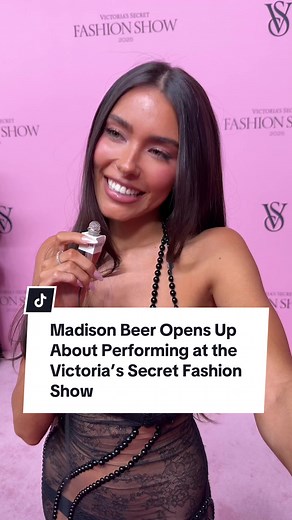Madison Beer Shines at Her First Victoria's Secret Show