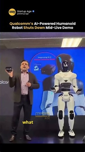 Qualcomm’s AI Robot Died Live on Stage