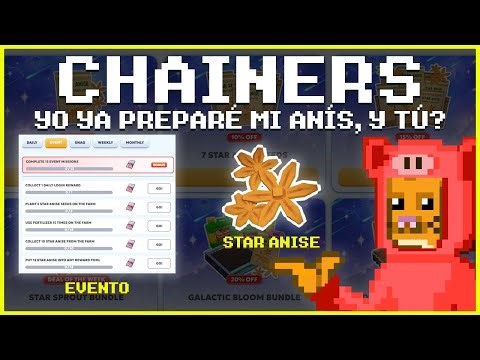 CHAINERS PARTY WITH $5K IN PRIZES AND EVENT FEATURING NEW STAR ANISE SEED!