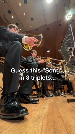 guess this song in 3 triplets | TromboneTimo