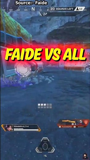 Faide vs All in Apex Legends #apexlegends