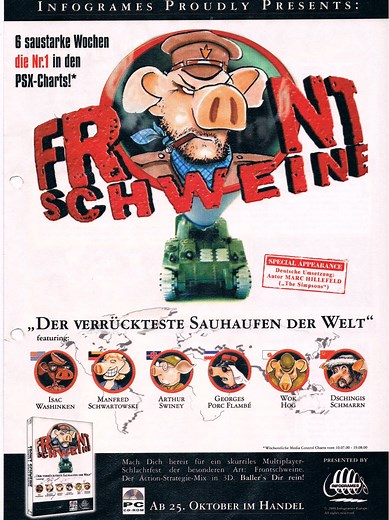 Frontschweine: Nostalgischer Rückblick auf PS1-Spiele