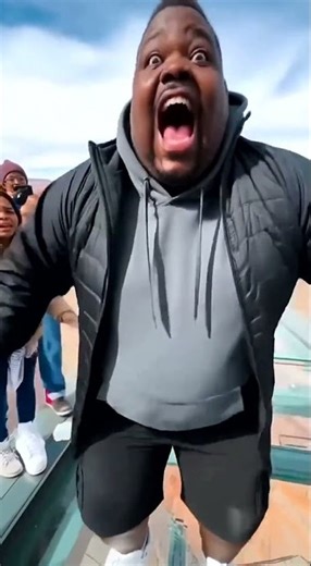 Scariest Glass Bridge Moment Ever 😱 #Prank #Fear #Comedy