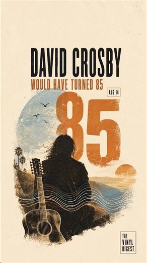 David Crosby Would Have Turned 85 | The Voice Behind Rock's Greatest Harmonies