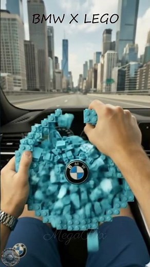Building a LEGO BMW Steering Wheel — Will It Break or Work? (POV) #pov #satisfying