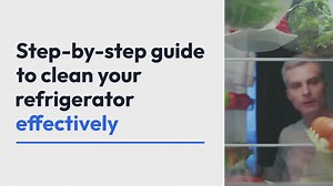 Cleaning Refrigerator Efficiently