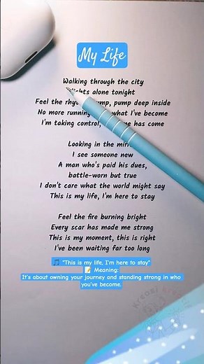 Easy English Karaoke | My Life – Sing & Learn English