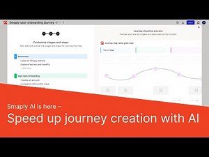 Create journey maps quickly and easily with Smaply AI