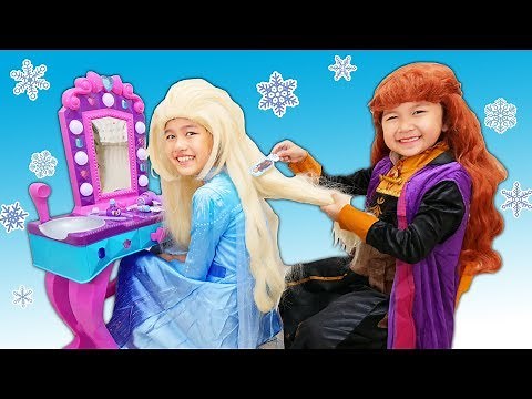 Frozen 2❄️I overslept! Let's get dressed up and go on an unknown journey!! Frozen 2 Adventure of ...