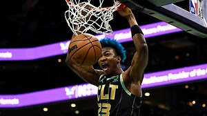 44K views · 1.4K reactions | Kai Jones showed off his SKY-WALKING abilities during his second season with the Charlotte Hornets!  The 2021 first rounder tripled his scoring average from his rookie year and posted four 10+ point games for Charlotte. | NBA G League | Facebook