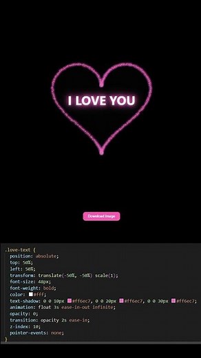 CSS Animation with HTML CSS JS #code #css #coding