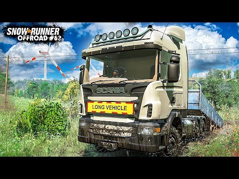 SNOWRUNNER #63: WINDRAD-Bau im Schlamm | OFFROAD Simulation