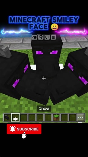 Minecraft smiley face build 😄#minecraft #shorts #minecraftbuild #viral #populer