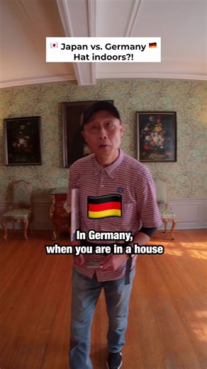 In Japan, it’s okay to wear a hat indoors. 🇯🇵 How is it in your country? #germany #japan #frankfurt