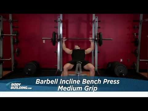 Barbell Incline Bench - Chest Exercise - Bodybuilding.com