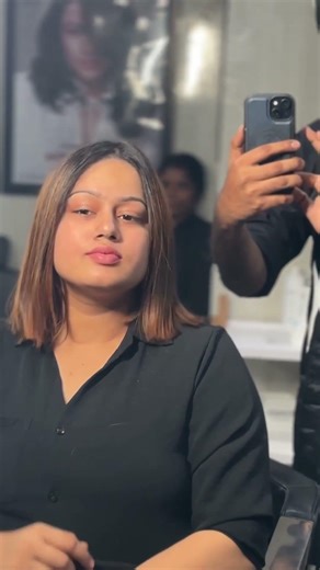 Hair transformation, new look