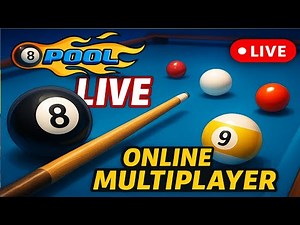 🎱 8 Ball Pool Live 🔴 | Online Multiplayer Billiard Game | Fun & EntertainmentEntertainment ]