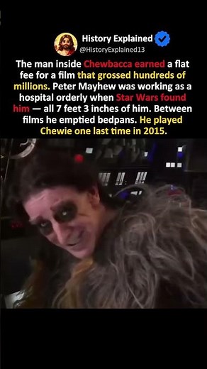 THE GIANT BEHIND CHEWBACCA