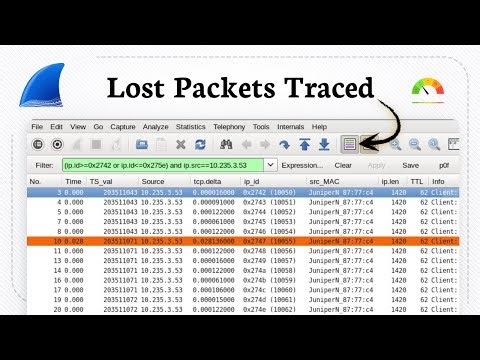 How to check for retransmitted segments in Wireshark