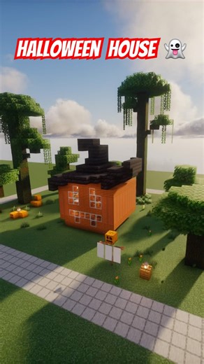 Minecraft Spooky House EASY Tutorial #minecraft