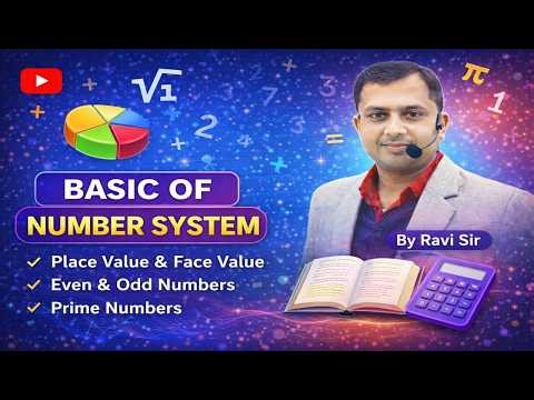TOPIC - BASIC OF NUMBER SYSTEM BY RAVI SIR FOR HTET || CTET || KVS || UPTET || HSSC || DSSSB ||SSC