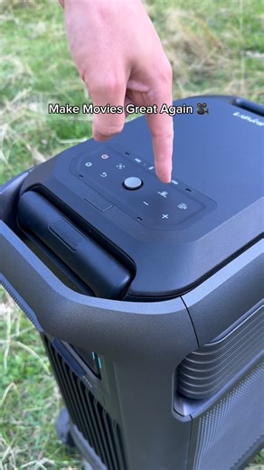 Perhaps the best product I’ve EVER witnessed… 🤯 @nebula_byanker Just tried the Nebula X1 Pro — a 4K laser mobile theater with 7.1.4 Dolby Atmos sound. 📽️🔥 Insane picture, cinematic sound, and it’s on wheels! 🎬 Get $2000 off on Kickstarter — link in bio! #NebulaX1Pro #NebulaProjector #OutdoorCinema #projector #tech | Thetechbadger