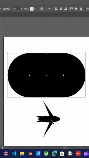 ✨ How to Make a 3D Airplane Logo Using Inflate in Adobe Illustrator | Quick Tutorial 🚀