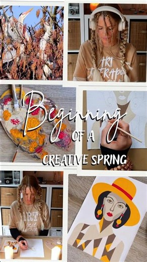 Beginning of a creative spring #artshorts