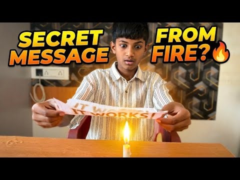 Blank Paper Secret Message || Science Magic || Ye Kaise Hua 😱😱