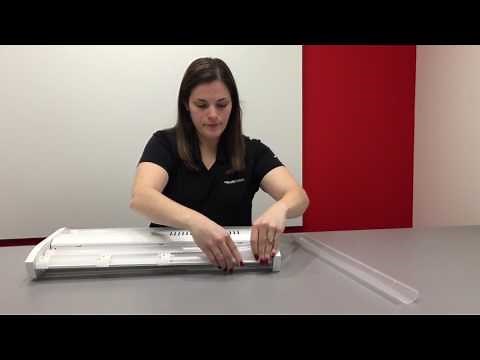 Lithonia Lighting® I-BEAM® IBG LED High Bay: Lens Sample Kit Installation