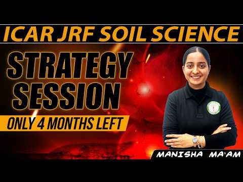 ICAR Soil Science 2026 Strategy | 90 Day Study Plan to Crack ICAR