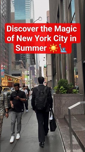 Discover the Magic of New York City in Summer ☀️🗽 | NYC Walking Tour 2026