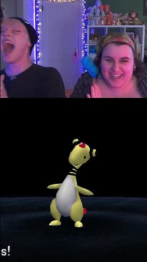 My friend's Flaaffy Evolves! #pokemon #pokemonreaction #pokemonevolution #ampharos #twitch