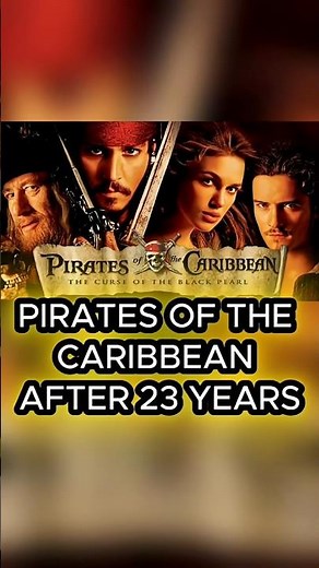 Pirates of the Caribbean (2003–2026)🏴‍☠️23Years Later #movie #cinema #hollywood #johnnydepp