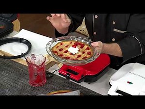 Prepology 9" Express Bakery Pie Maker with Recipe Book on QVC