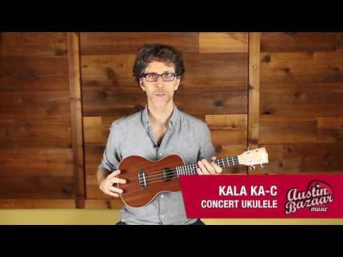 Kala KA-C Concert Ukulele Demo