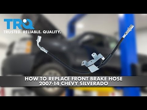 How to Replace Front Brake Hose 2007-14 Chevy Silverado