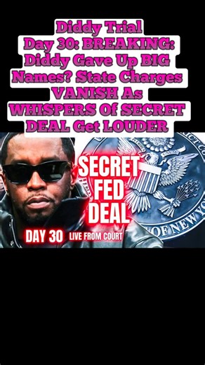 Tisa Tells | LIVE From Diddy Trial Day 30: Diddy Gave Up BIG Names? State Charges VANISH As WHISPERS Of SECRET DEAL Get LOUDER #DiddyTrial #fypシ... | Instagram